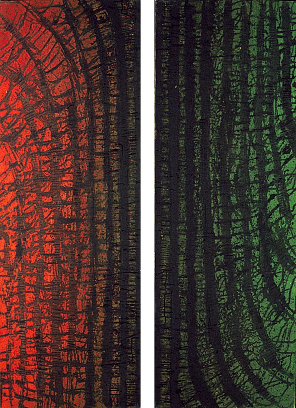 obiekt, obiekt artystyczny, symetria, asymetria, kompozycja rytmiczna, impast, laserunek, kolor